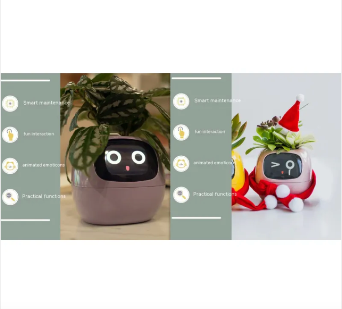 Smart Planter with 49 Expressions