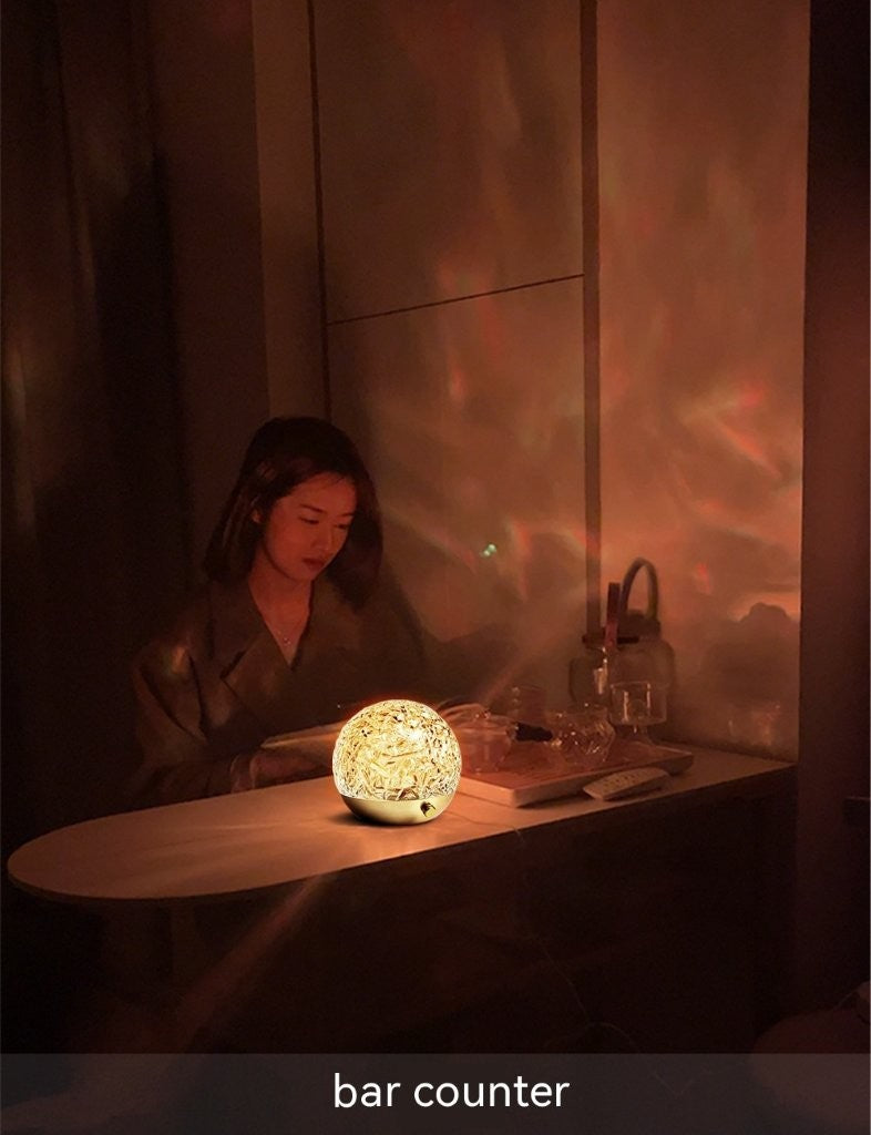 Crystal Mood Projection Light — Ambient Decor