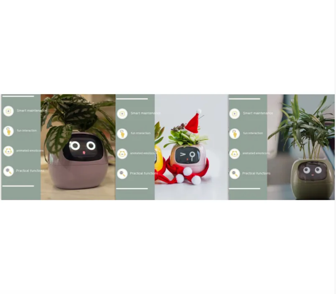 Smart Planter with 49 Expressions