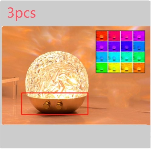 Crystal Mood Projection Light — Ambient Decor