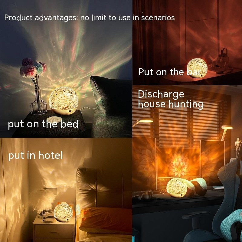 Crystal Mood Projection Light — Ambient Decor