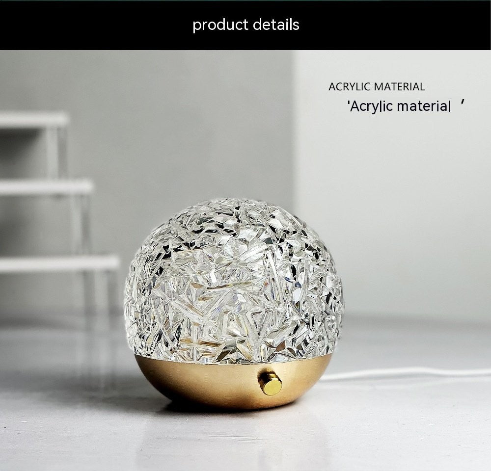 Crystal Mood Projection Light — Ambient Decor