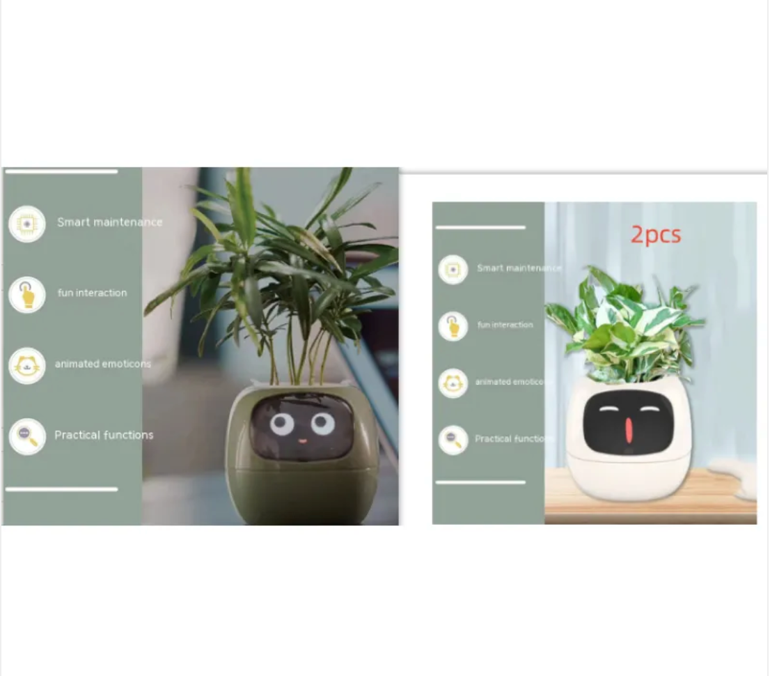 Smart Planter with 49 Expressions