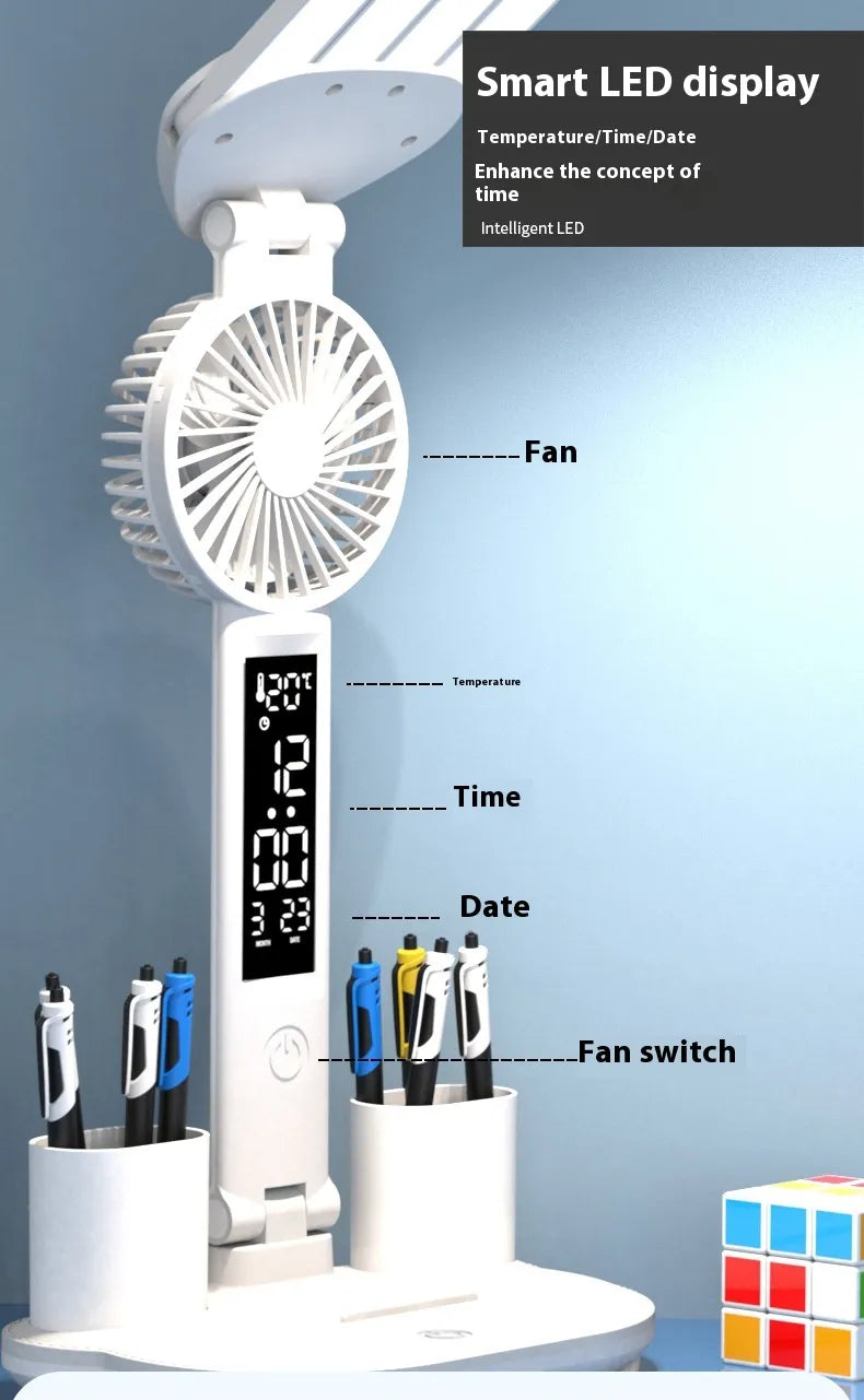 Digital Desk Clock — LED Display