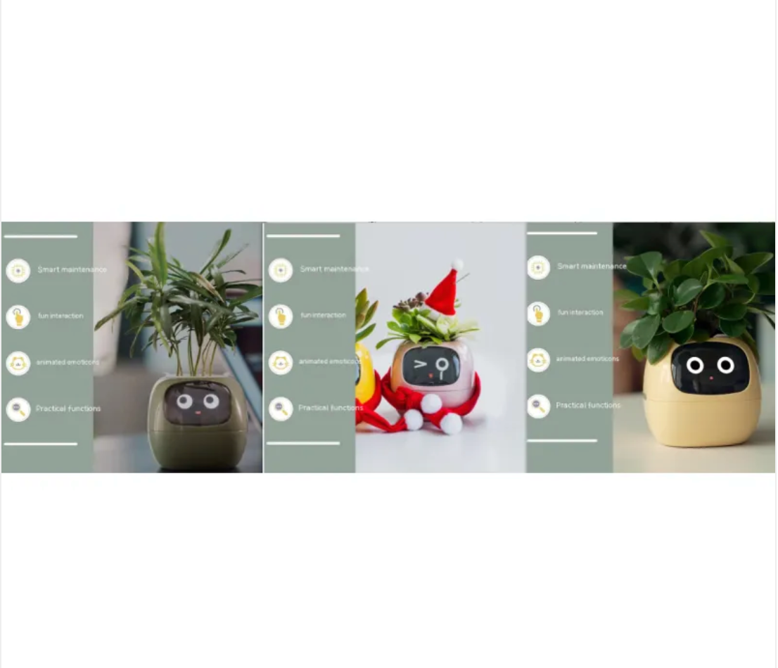 Smart Planter with 49 Expressions